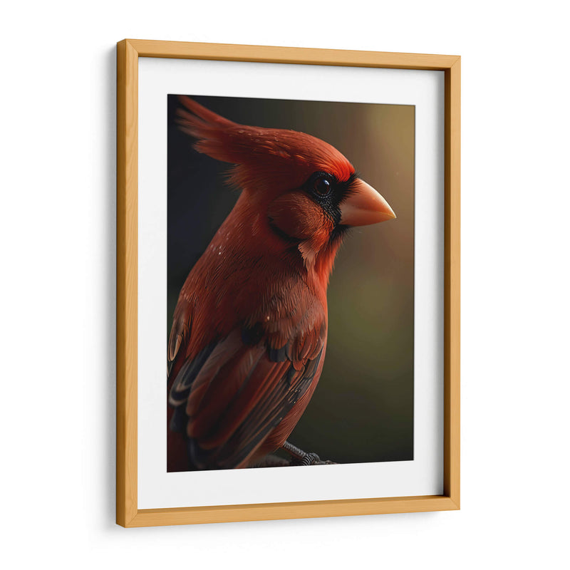 Cardenal Rojo - Infiniity Art | Cuadro decorativo de Canvas Lab