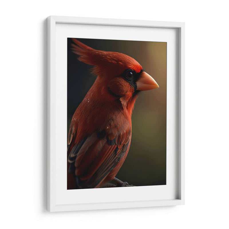 Cardenal Rojo - Infiniity Art | Cuadro decorativo de Canvas Lab