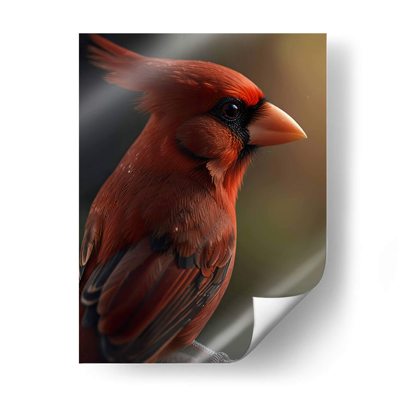 Cardenal Rojo - Infiniity Art | Cuadro decorativo de Canvas Lab