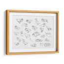 Bosquejo estudio de patos - Julie de Graag | Cuadro decorativo de Canvas Lab