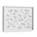 Bosquejo estudio de patos - Julie de Graag | Cuadro decorativo de Canvas Lab