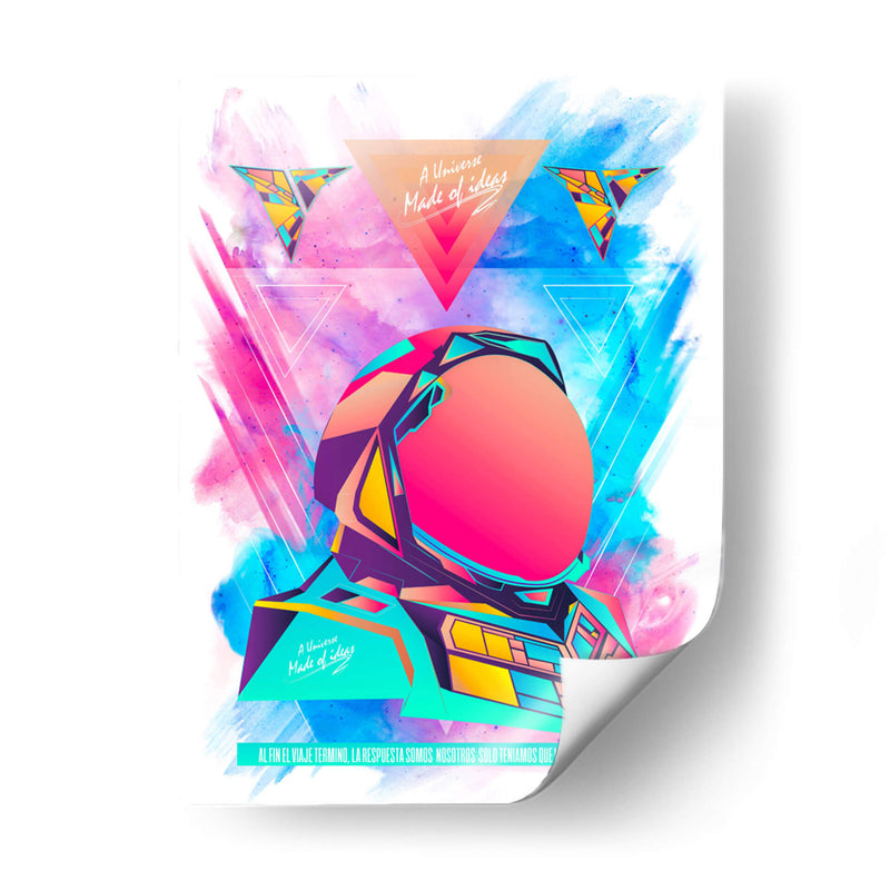 ASTRO 14 - Nix | Cuadro decorativo de Canvas Lab