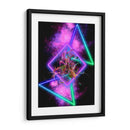 Vibras Psicodélicas en un Cosmos de Neón. - Nosion | Cuadro decorativo de Canvas Lab