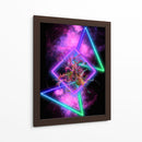 Vibras Psicodélicas en un Cosmos de Neón. - Nosion | Cuadro decorativo de Canvas Lab