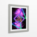 Vibras Psicodélicas en un Cosmos de Neón. - Nosion | Cuadro decorativo de Canvas Lab