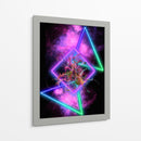 Vibras Psicodélicas en un Cosmos de Neón. - Nosion | Cuadro decorativo de Canvas Lab