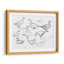 Bosquejo estudio de gansos - Julie de Graag | Cuadro decorativo de Canvas Lab