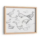 Bosquejo estudio de gansos - Julie de Graag | Cuadro decorativo de Canvas Lab