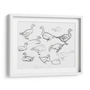 Bosquejo estudio de gansos - Julie de Graag | Cuadro decorativo de Canvas Lab