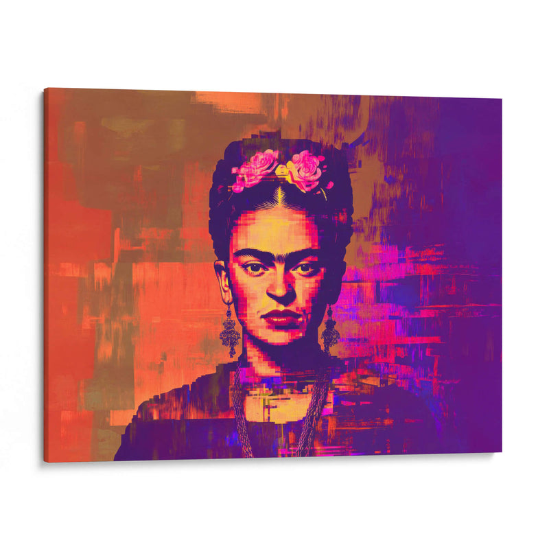 Frida Glitch - Paltik Arte Digital | Cuadro decorativo de Canvas Lab