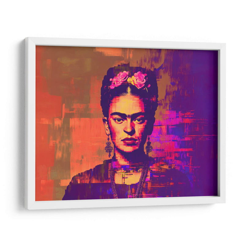 Frida Glitch - Paltik Arte Digital | Cuadro decorativo de Canvas Lab