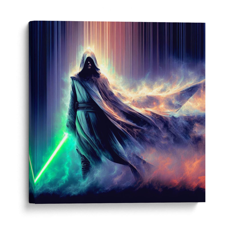 Caballero Jedi - Paltik Arte Digital | Cuadro decorativo de Canvas Lab