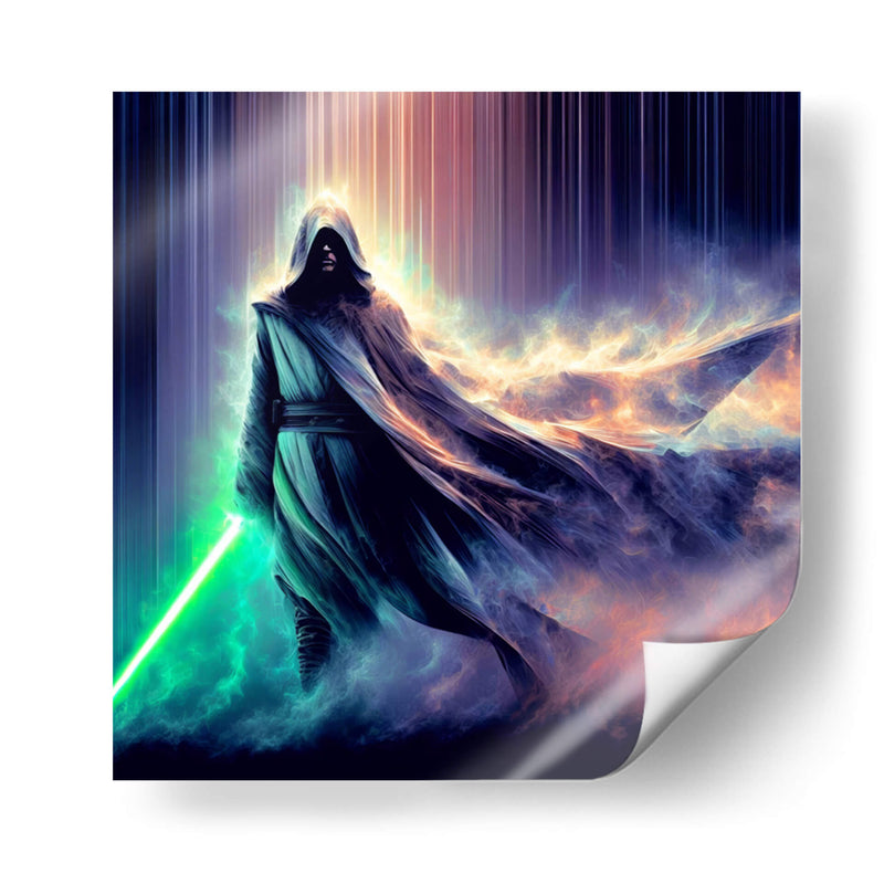 Caballero Jedi - Paltik Arte Digital | Cuadro decorativo de Canvas Lab