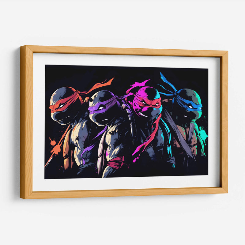 Turtle Power - Paltik Arte Digital | Cuadro decorativo de Canvas Lab