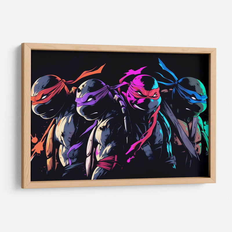 Turtle Power - Paltik Arte Digital | Cuadro decorativo de Canvas Lab