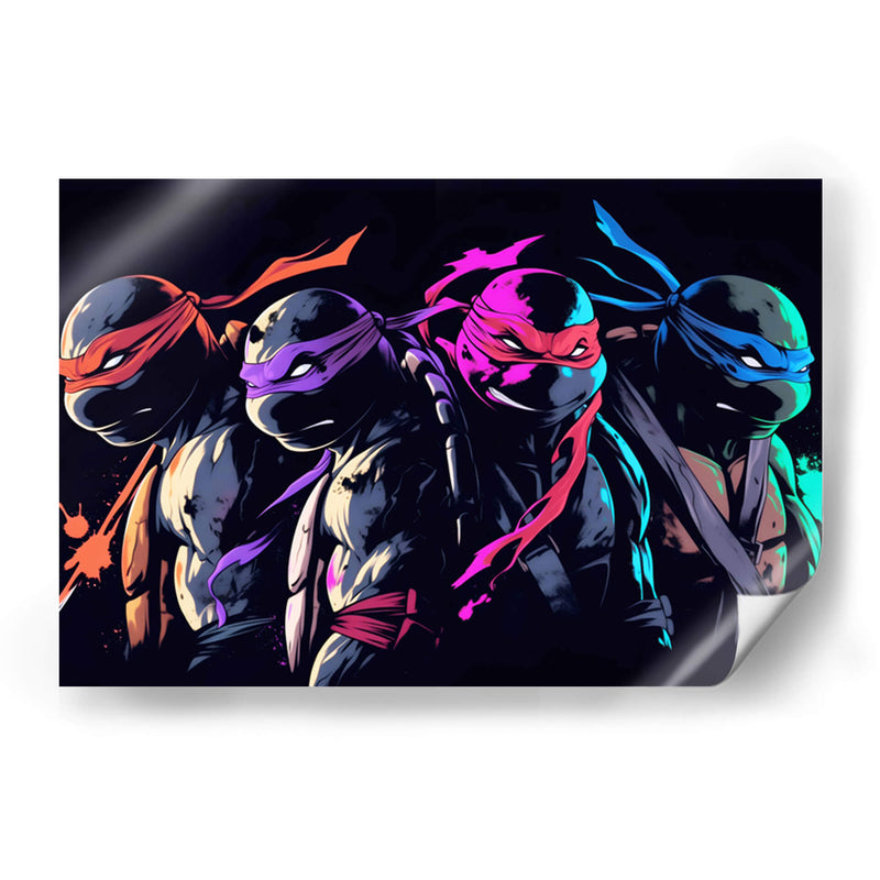 Turtle Power - Paltik Arte Digital | Cuadro decorativo de Canvas Lab