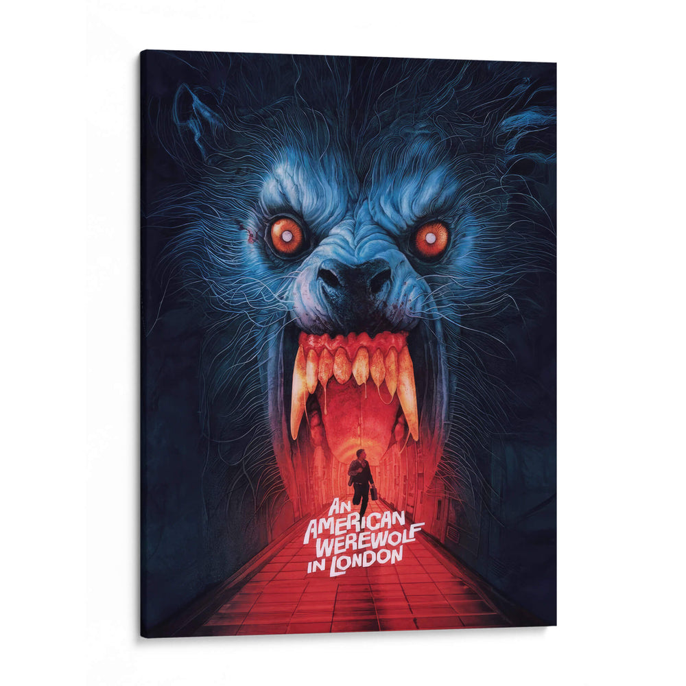 Un lobo en Londres - Paltik Arte Digital | Cuadro decorativo de Canvas Lab