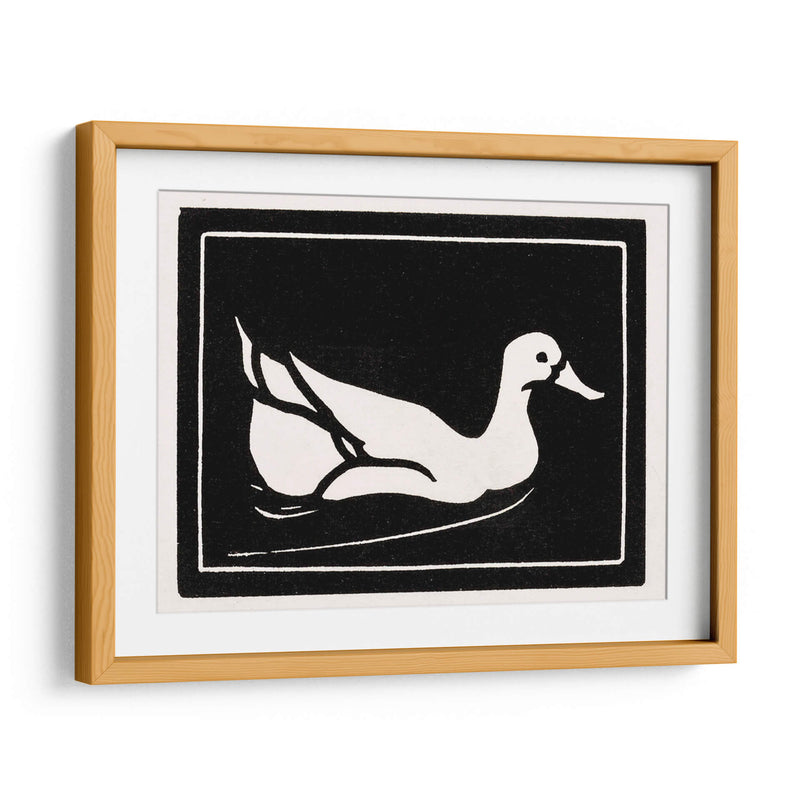 Pato nadando - Julie de Graag | Cuadro decorativo de Canvas Lab