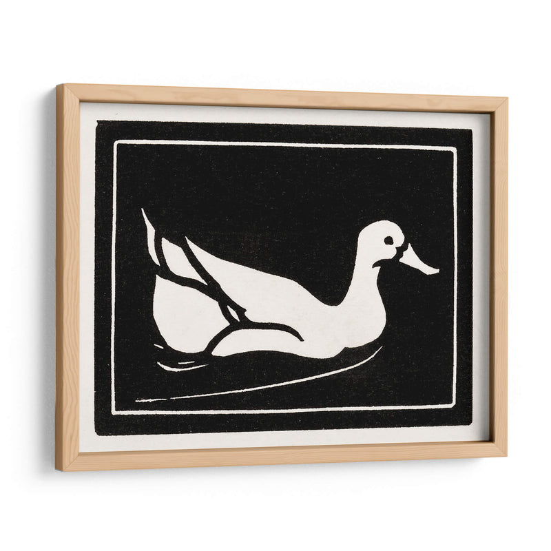 Pato nadando - Julie de Graag | Cuadro decorativo de Canvas Lab