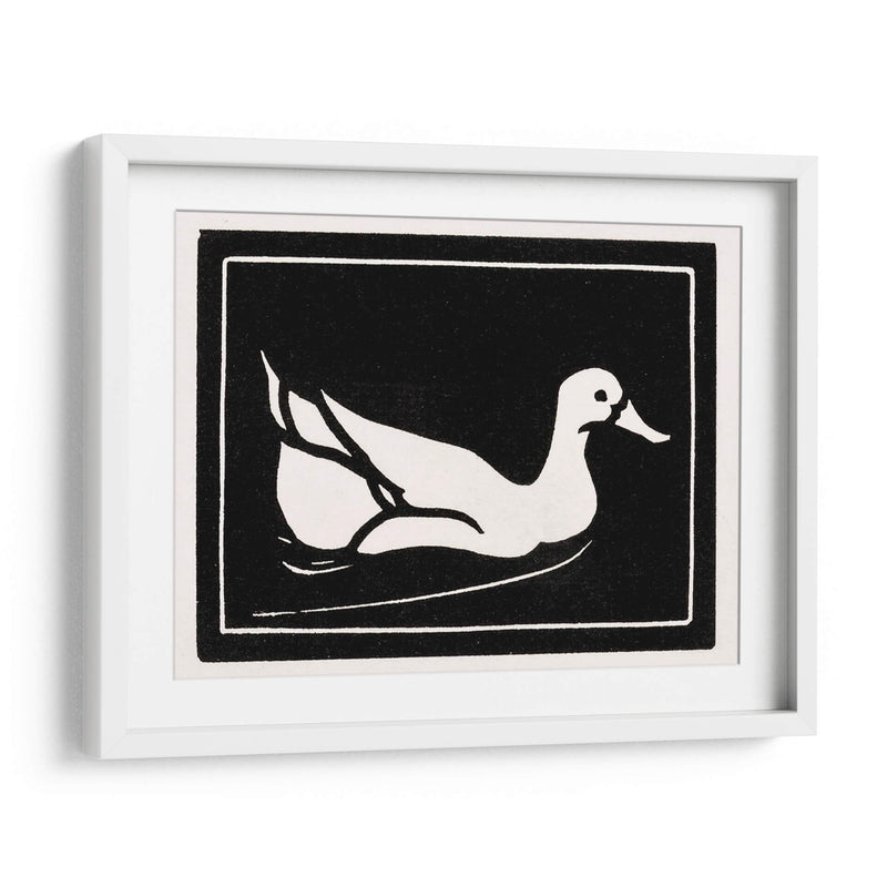 Pato nadando - Julie de Graag | Cuadro decorativo de Canvas Lab