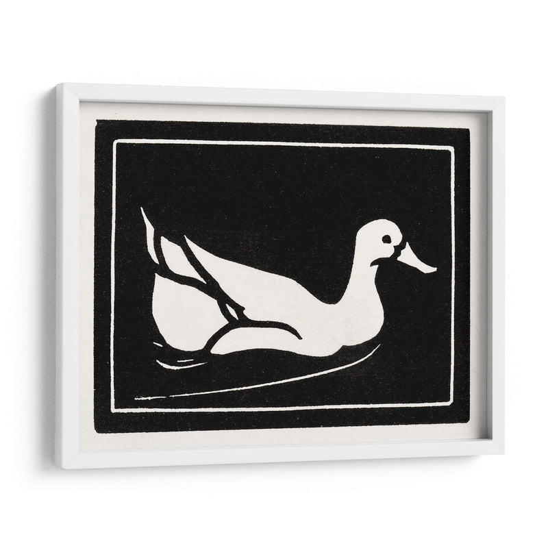 Pato nadando - Julie de Graag | Cuadro decorativo de Canvas Lab