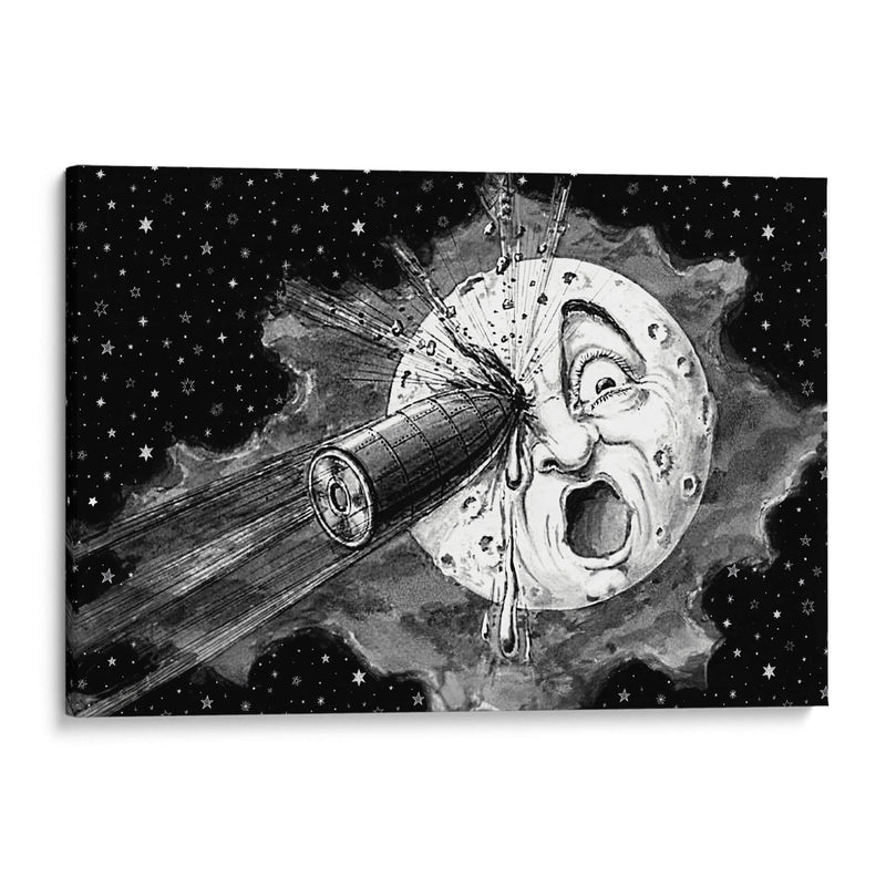 Viaje a la Luna  - Paltik Arte Digital | Cuadro decorativo de Canvas Lab