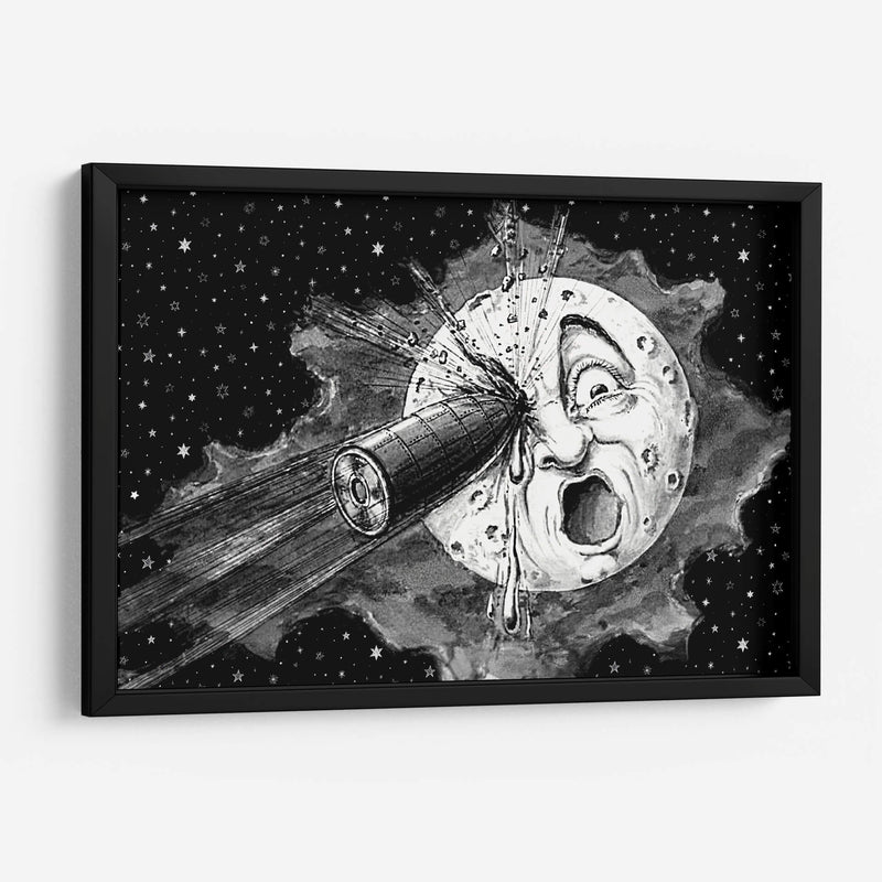 Viaje a la Luna  - Paltik Arte Digital | Cuadro decorativo de Canvas Lab