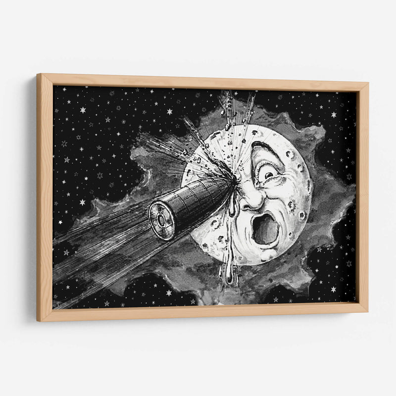 Viaje a la Luna  - Paltik Arte Digital | Cuadro decorativo de Canvas Lab
