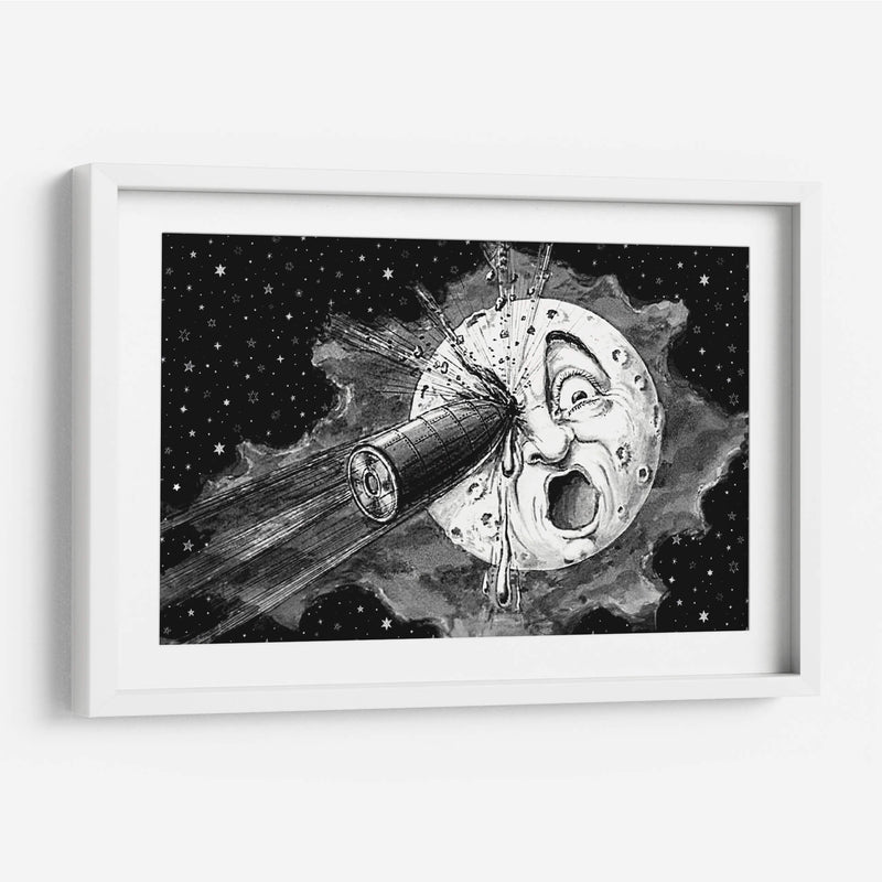 Viaje a la Luna  - Paltik Arte Digital | Cuadro decorativo de Canvas Lab