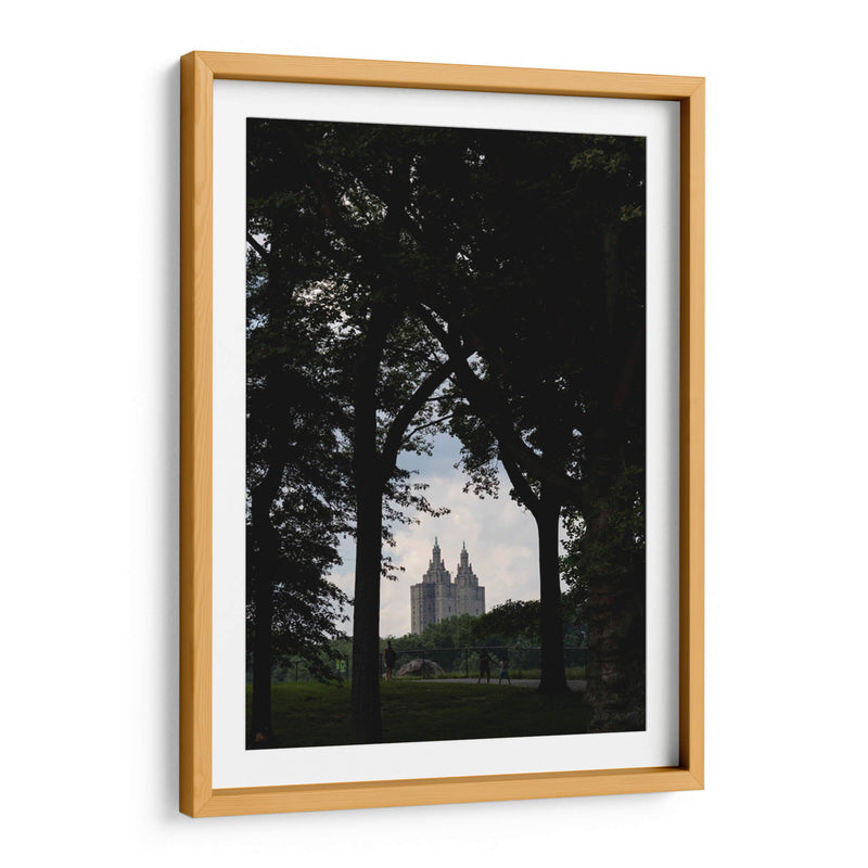 Ventana entre los Árboles de Manhattan - Wandering Pixels Co. | Cuadro decorativo de Canvas Lab