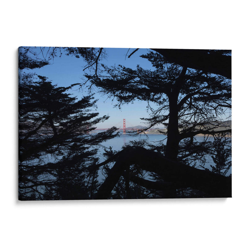 Golden Gate en la mira - Wandering Pixels Co. | Cuadro decorativo de Canvas Lab