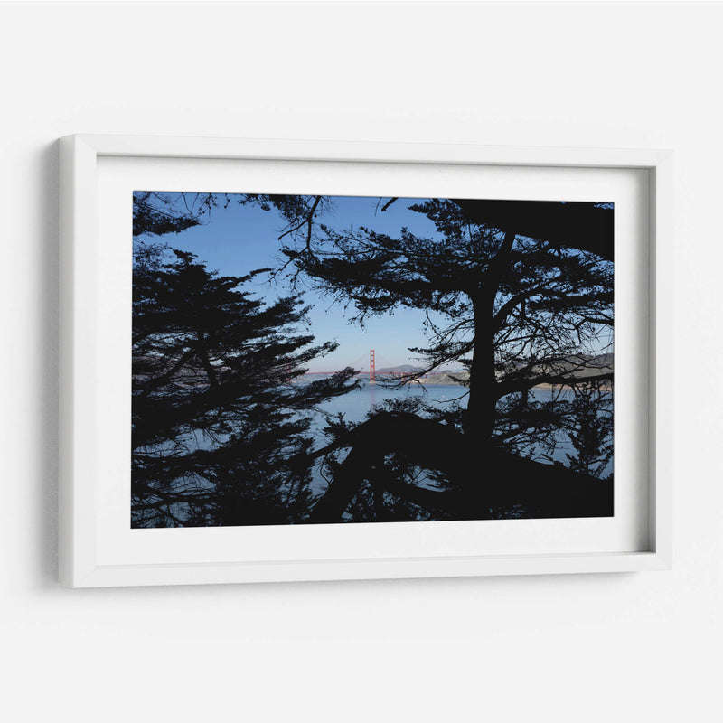 Golden Gate en la mira - Wandering Pixels Co. | Cuadro decorativo de Canvas Lab
