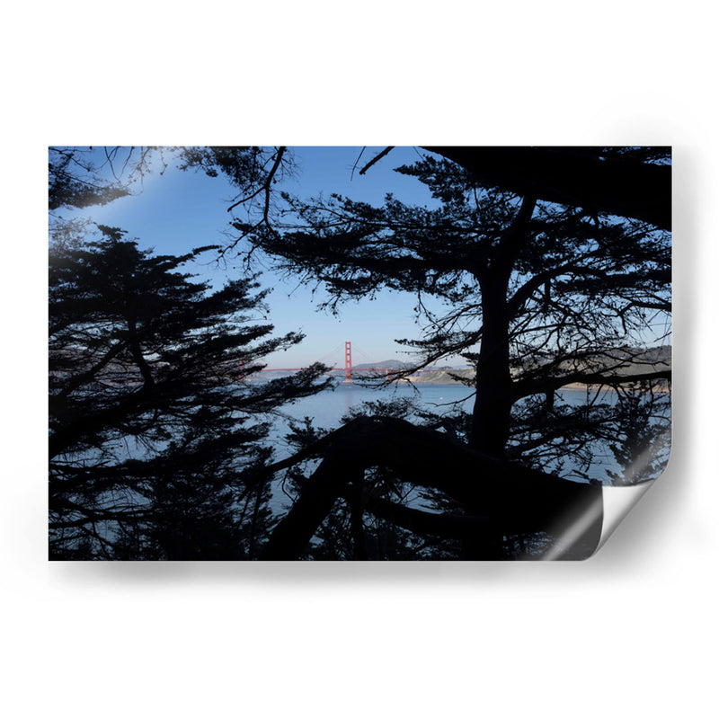 Golden Gate en la mira - Wandering Pixels Co. | Cuadro decorativo de Canvas Lab
