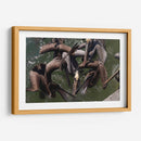 Todos los pelicanos por un pez - Wandering Pixels Co. | Cuadro decorativo de Canvas Lab