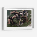 Todos los pelicanos por un pez - Wandering Pixels Co. | Cuadro decorativo de Canvas Lab