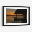 Laguna de Bacalar al amanecer - Wandering Pixels Co. | Cuadro decorativo de Canvas Lab