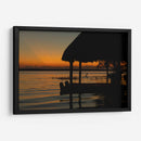 Laguna de Bacalar al amanecer - Wandering Pixels Co. | Cuadro decorativo de Canvas Lab