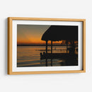 Laguna de Bacalar al amanecer - Wandering Pixels Co. | Cuadro decorativo de Canvas Lab