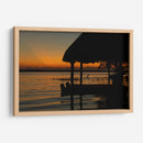 Laguna de Bacalar al amanecer - Wandering Pixels Co. | Cuadro decorativo de Canvas Lab