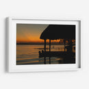 Laguna de Bacalar al amanecer - Wandering Pixels Co. | Cuadro decorativo de Canvas Lab