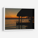 Laguna de Bacalar al amanecer - Wandering Pixels Co. | Cuadro decorativo de Canvas Lab