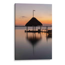 Amanecer calmado en Bacalar  - Wandering Pixels Co. | Cuadro decorativo de Canvas Lab