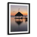 Amanecer calmado en Bacalar  - Wandering Pixels Co. | Cuadro decorativo de Canvas Lab