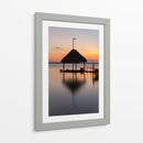 Amanecer calmado en Bacalar  - Wandering Pixels Co. | Cuadro decorativo de Canvas Lab