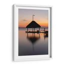 Amanecer calmado en Bacalar  - Wandering Pixels Co. | Cuadro decorativo de Canvas Lab