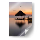 Amanecer calmado en Bacalar  - Wandering Pixels Co. | Cuadro decorativo de Canvas Lab