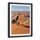 Paisaje naranja del Gran Cañon  - Wandering Pixels Co. | Cuadro decorativo de Canvas Lab