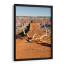 Paisaje naranja del Gran Cañon  - Wandering Pixels Co. | Cuadro decorativo de Canvas Lab
