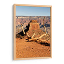 Paisaje naranja del Gran Cañon  - Wandering Pixels Co. | Cuadro decorativo de Canvas Lab