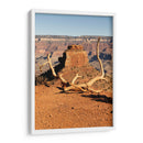 Paisaje naranja del Gran Cañon  - Wandering Pixels Co. | Cuadro decorativo de Canvas Lab